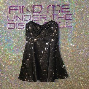 Current mood celestial mini dress